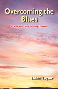 View of sunset used as an album cover for Overcoming the Blues by Eldon Taylor
