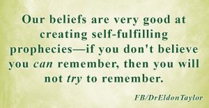 You CAN Choose To Remember